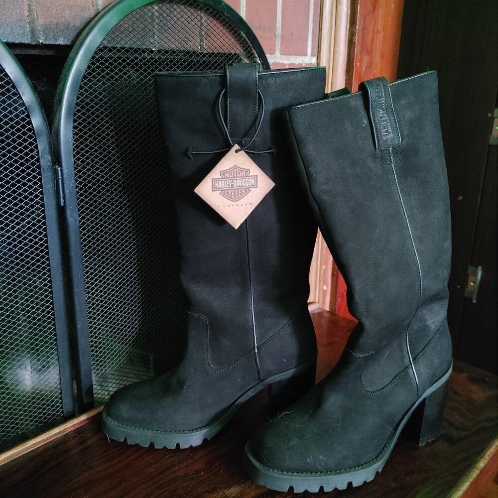Harley Davidson Black Boots